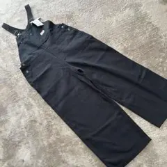 【JAVA】　オーバーオール　ブラック　L