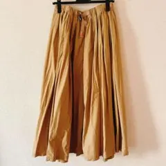 グラミチ　ベージュ ロングスカート