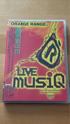 ORANGE RANGE LIVE MUSIQ DVD
