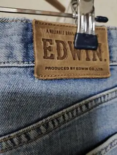EDWIN ストレートデニム ライトブルー