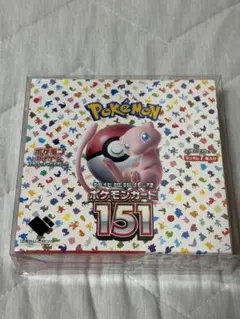 シュリンク付き ポケモンカードゲーム 強化拡張パック 151 BOX