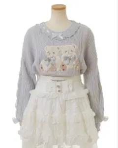 LIZLISA Twin Bearsニットトップスのサムネイル