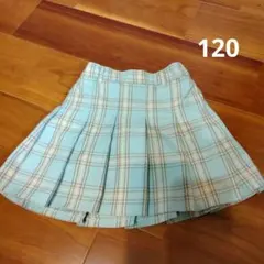グローバルワーク　子供チェックスカート　120
