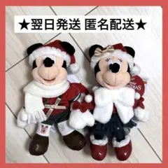 翌日発送 ディズニー クリスマス ぬいば ぬいぐるみ マスコット