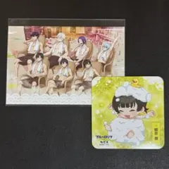 ブルーロック 極楽湯 蜂楽廻 ポストカード コースター