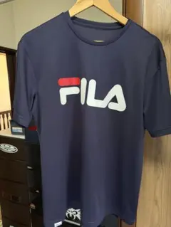 FILA Tシャツ 2枚セット ネイビー ブラックのサムネイル