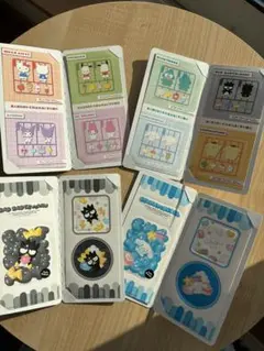 산리오 キャラクターズ ステッカーシールセット 4種類