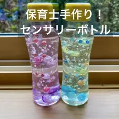 センサリーボトル 2点セット　保育士手作り！　知育玩具　療育　保育