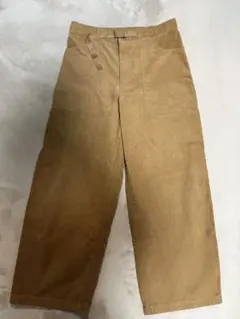 UNIQLO JW ANDERSON コーデュロイワークパンツ　ブラウン M