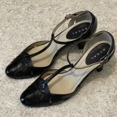 REGAL リーガル パンプス 24.5cm ブラック【美品】