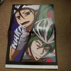 弱虫ペダル　両面ポスター#こ+　東堂尽八&巻島裕介　黒枠