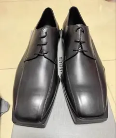 BALENCIAGA スクエアトゥ40 ブロックリム ダービー - メルカリ