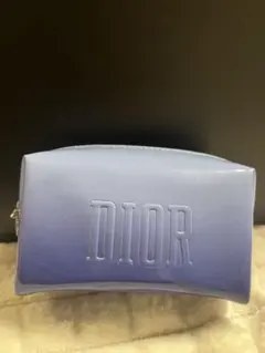 Dior 青 ポーチ 星型チャーム付き⭐︎