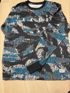 AKTR(アクター)カモ柄 ロングシャツ Lサイズ