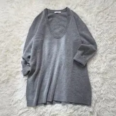 【定価約2.4万】GALERIE VIE ギャルリーヴィー Uネックプルオーバー