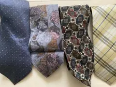 ネクタイ 4本セット　まとめ売りC