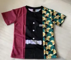 【新品・未使用】鬼滅の刃 冨岡義勇風 半袖Tシャツ 110サイズ