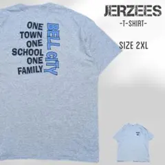 JERZEES ジャージーズ　Ｔシャツ 半袖Ｔシャツ　２ＸＬ グレー