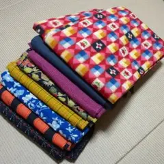 3811 ウール着物おまとめ8着！リメイク•お稽古用など☆