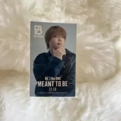 BE:FIRST 映画 ステッカー シュント ムビチケ特典