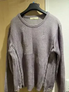 Jent Louis Side zip Damaged knitのサムネイル