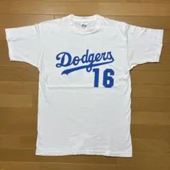 Majestic USA製 ビンテージ 野茂英雄 Tシャツ ドジャース 未使用品