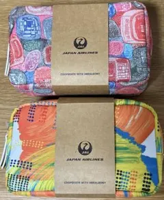 【新品未使用】２個セット　JALビジネスクラス旅行用ポーチ