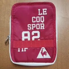 【美品】ゴルフ スマホポーチ ゴルフポーチ ルコック
