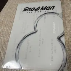 SnowMan 1st POP-UP TAIPEI ミニポスターLホルダーセット
