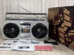 動作品】SONY カセットレコーダー CFS-66 昭和レトロ ラジカセ - メルカリ