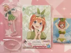 五等分の花嫁 中野四葉 アクリルスタンド 一番くじ ウエハース レア