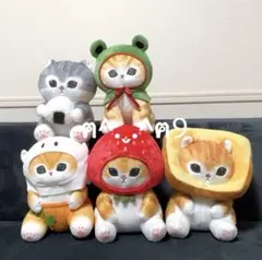 ねこぺん日和 いちごだいすきBIGぬいぐるみ 14点 プライズ まとめ売り
