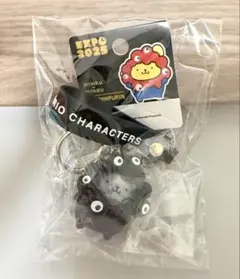関西大阪万博 ポムポムプリン黒ミャクミャク サンリオ 立体マスコットキーホルダー