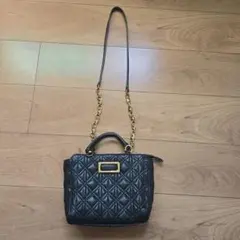 ZARA ブラック キルティング ショルダーバッグ