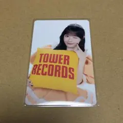 CUTIE STREET きゅーすと タワーレコード限定トレカ 川本笑瑠