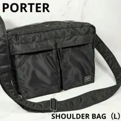 PORTER ポーター タンカー ショルダーバッグ(L)黒 吉田カバン 日本製