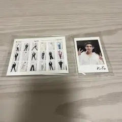 SnowMan ラウールCD特典　衣装コレクション&チェキ風フォトカード