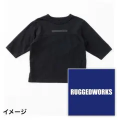 【新品タグ付き】《made in Japan》 ７分袖丈ＴＥＥ140 チャコールのサムネイル