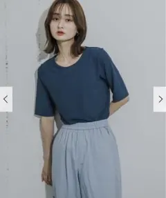 SENSE OF PLACE シアーコンパクトTシャツ(5分袖)