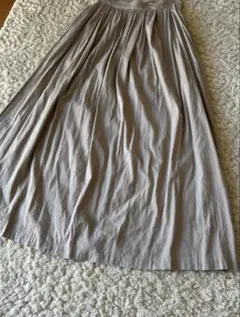 HAUNT MAXI LI SKIRT 38 グレージュのサムネイル