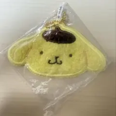 サンリオ　ポムポムプリン　miniminiラグマット風キーホルダー