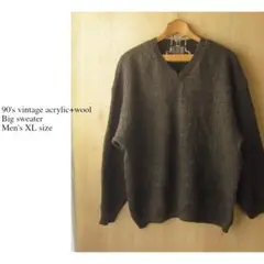 90's vintage ビッグシルエット セーター US古着