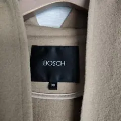 BOSCH ボッシュ　ウール100% フード付きコート　38のサムネイル
