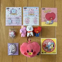 BT21 詰め合わせセット フィギュア,ポーチ,マグネットetc...