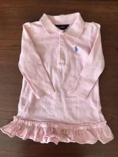 ラルフローレン フリル長袖ワンピース 18M(85cm)