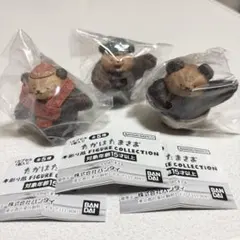 たかはたまさお 木彫り風 FIGURE COLLECTION 熊 3種セット