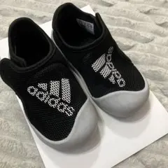 adidas キッズサンダル ブラック　14cm