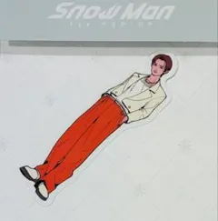 Snow Man 1st POP-UPイベントのステッカー