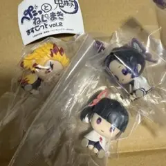 鬼滅の刃　ぺたっとねじまきますこっと　煉獄杏寿郎　胡蝶しのぶ　カナヲ