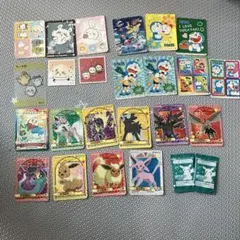 丸美屋 ポケモン ドラえもん　ちいかわ　シール まとめ売りのサムネイル